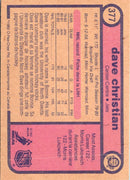 1982 O-Pee-Chee Dave Christian