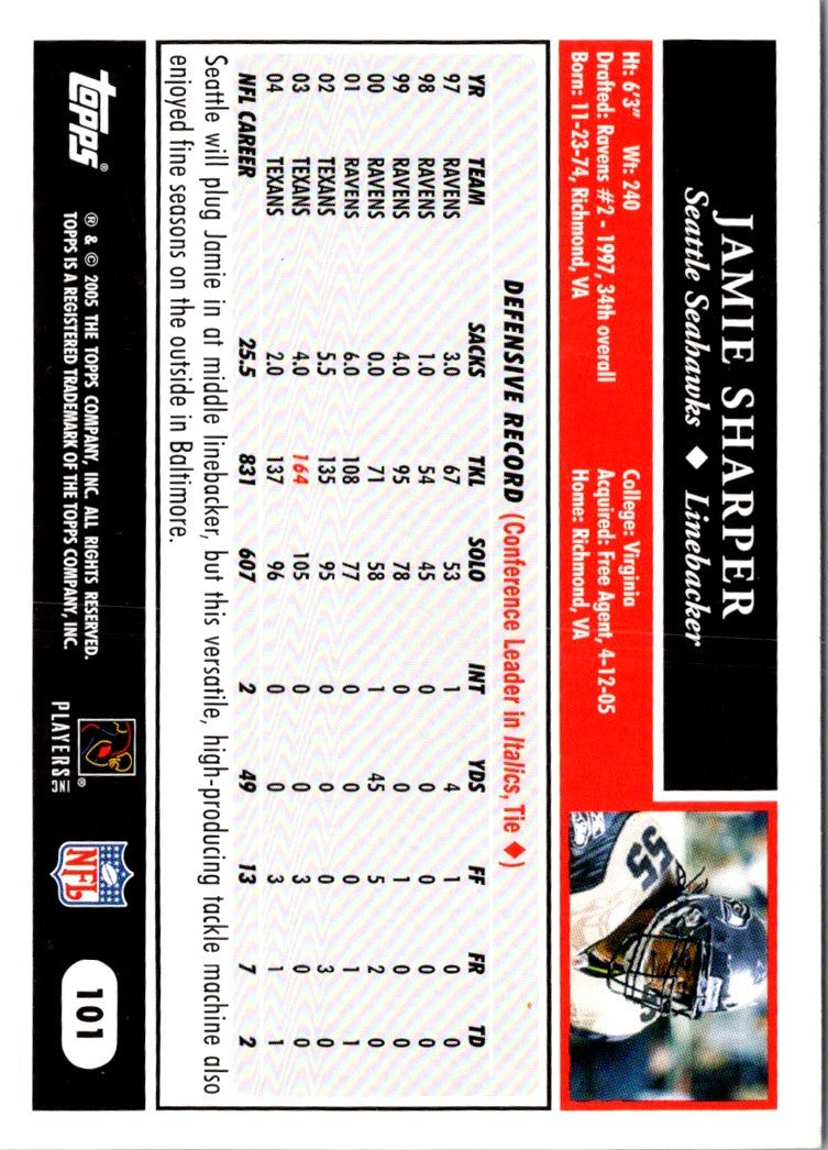 2005 Topps Jamie Sharper