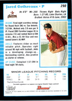 2005 Bowman Jared Gothreaux #290 Rookie