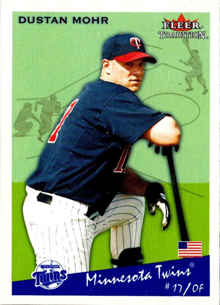 2002 Fleer Tradition Update Dustan Mohr