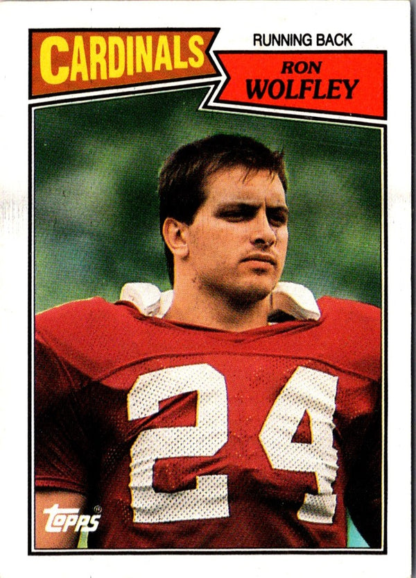 1987 Topps Ron Wolfley #333 Rookie