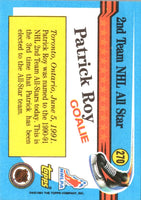 1991 O-Pee-Chee Patrick Roy #270
