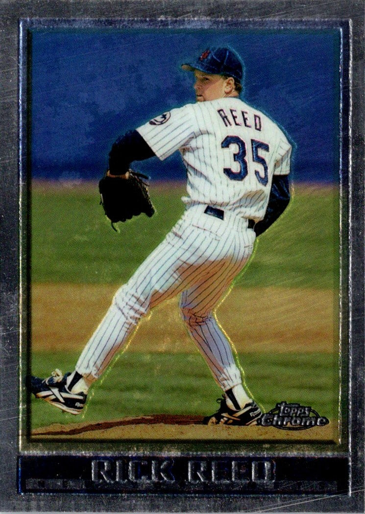 1998 Topps Chrome Rick Reed