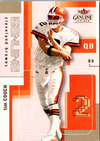 2003 Fleer Genuine Insider Tim Couch #6