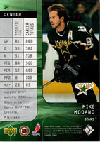 2001 Upper Deck Top Shelf Mike Modano #14