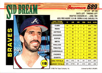 1993 Bowman Sid Bream #689