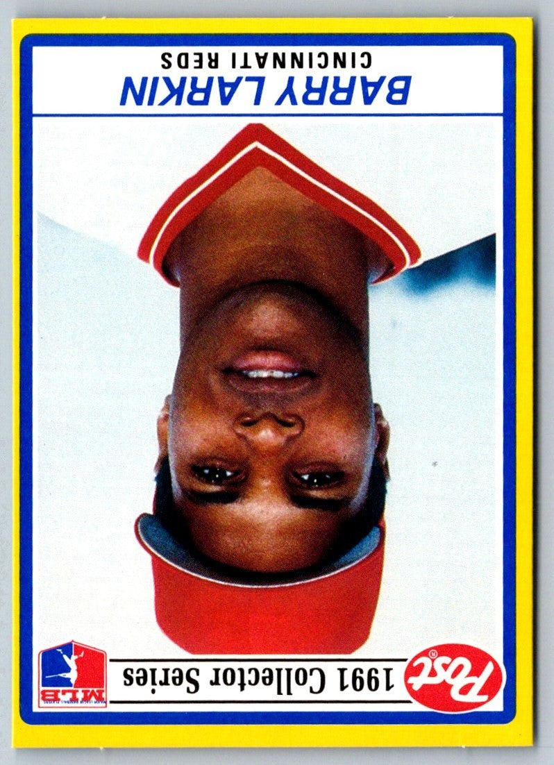 1991 Post Cereal Barry Larkin