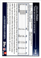 2009 Topps Brooks Foster #349 Rookie