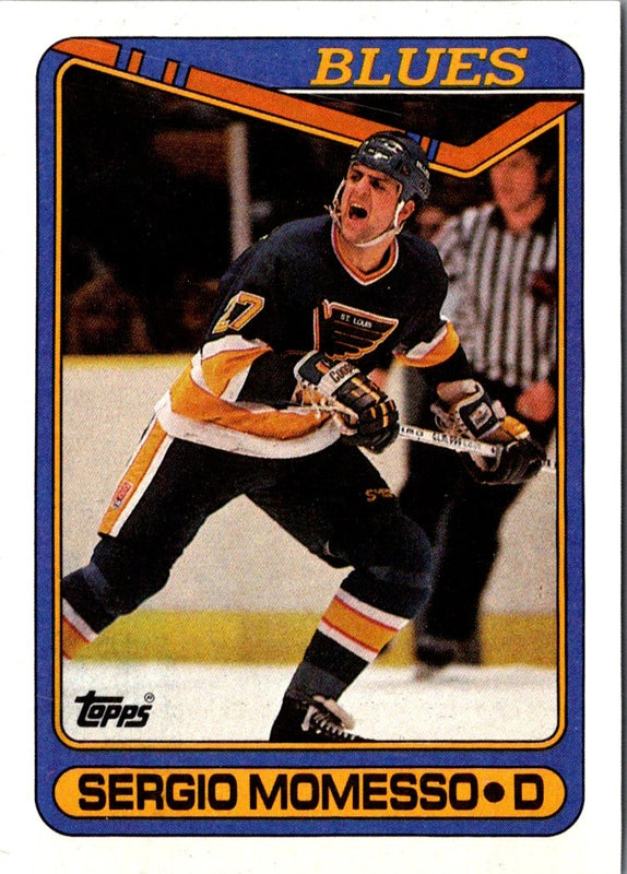1990 Topps Sergio Momesso #244 Rookie