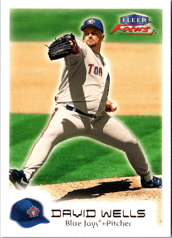 2000 Fleer Focus David Wells #219