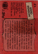 1987 Topps Brad Benson