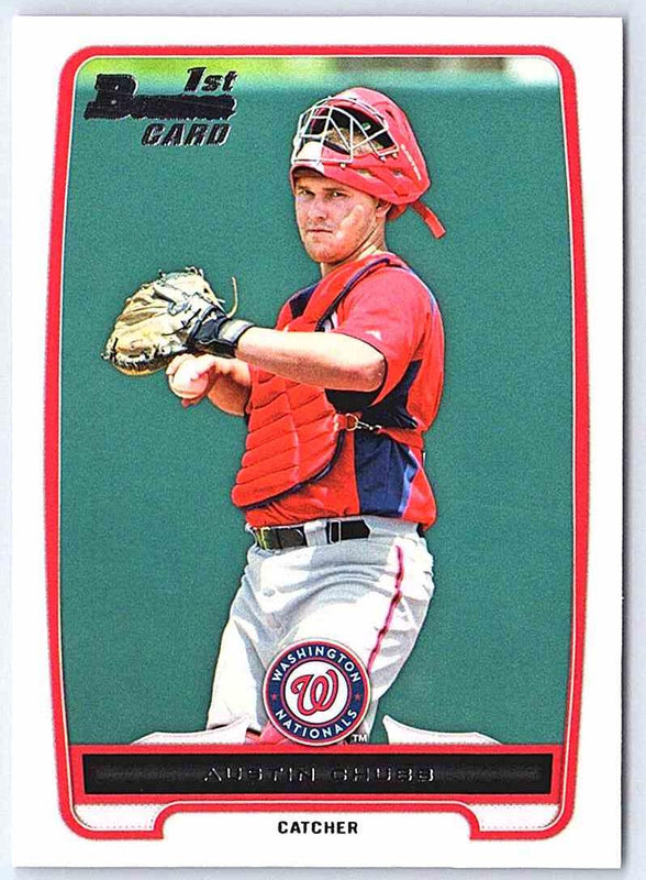 2012 Bowman Austin Chubb #BDPP139