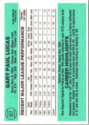 1984 Donruss Gary Lucas