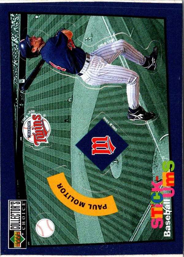 1998 Collector's Choice Stickums Paul Molitor #16