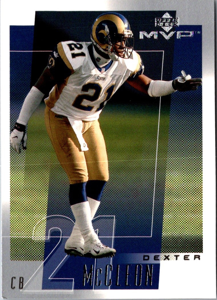 2001 Upper Deck MVP Dexter McCleon