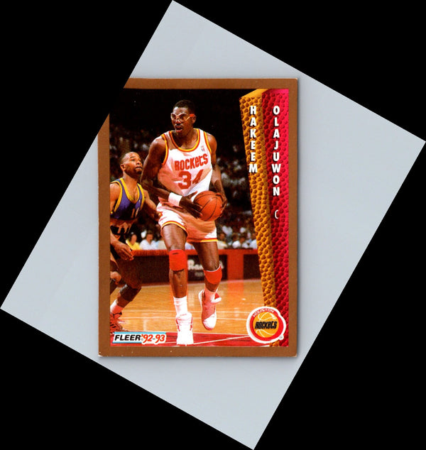 1994 Fleer Tower of Power Hakeem Olajuwon #7