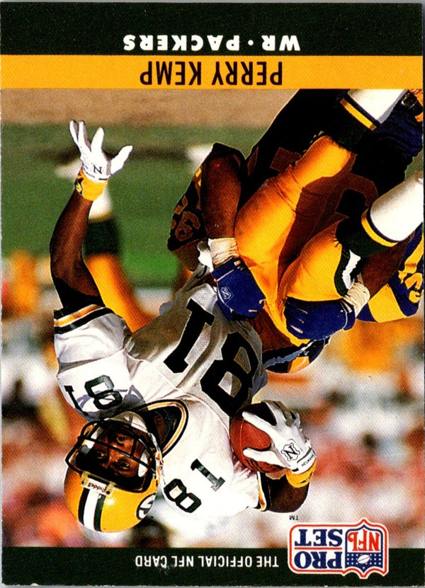 1990 Pro Set FACT Cincinnati Perry Kemp #111