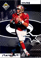 1998 UD Choice StarQuest Steve Young/R.W. McQuarters #SR14