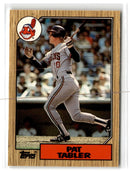 1987 Topps Tiffany Pat Tabler