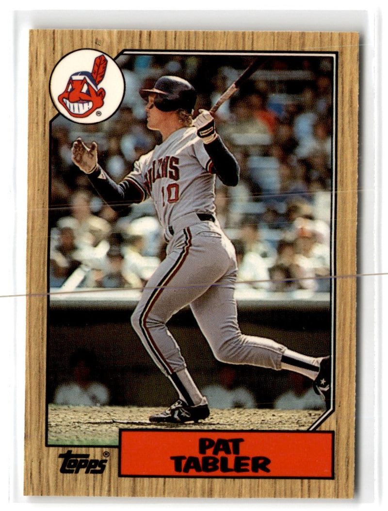 1987 Topps Tiffany Pat Tabler