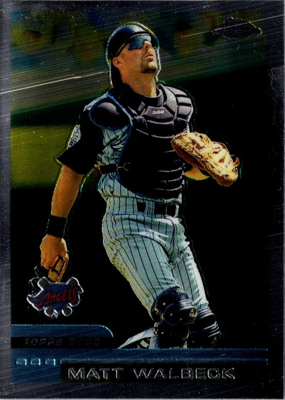 2000 Topps Chrome Matt Walbeck #162