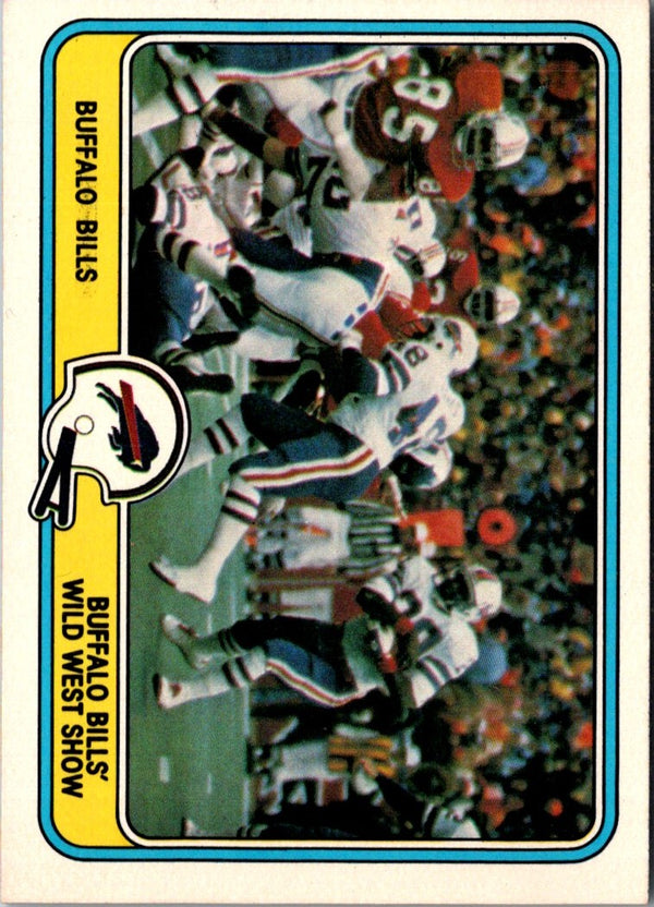 1981 Fleer Team Action Buffalo Bills Offense #5