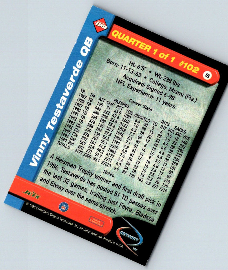 1998 Ultra Vinny Testaverde