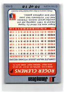 1992 Jimmy Dean Roger Clemens