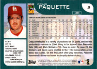 2001 Topps Craig Paquette #8