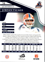 2007 Press Pass Jordan Palmer #34