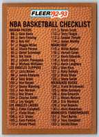 1992 Fleer Checklist 1/4 #477