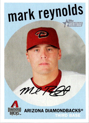 2008 Topps Heritage Mark Reynolds #38