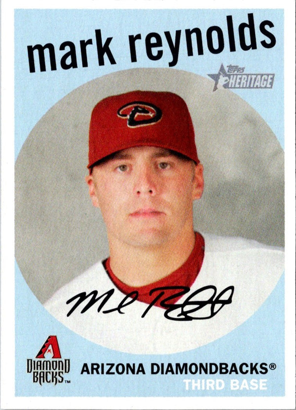 2008 Topps Heritage Mark Reynolds #38