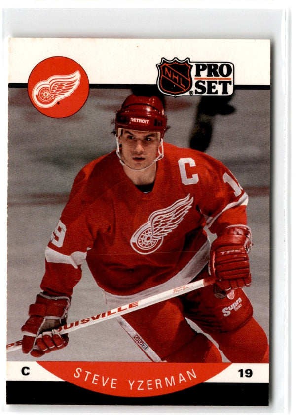 1990 Pro Set Steve Yzerman #79