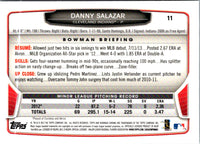 2013 Bowman Draft Picks & Prospects Chrome Danny Salazar #11 Rookie