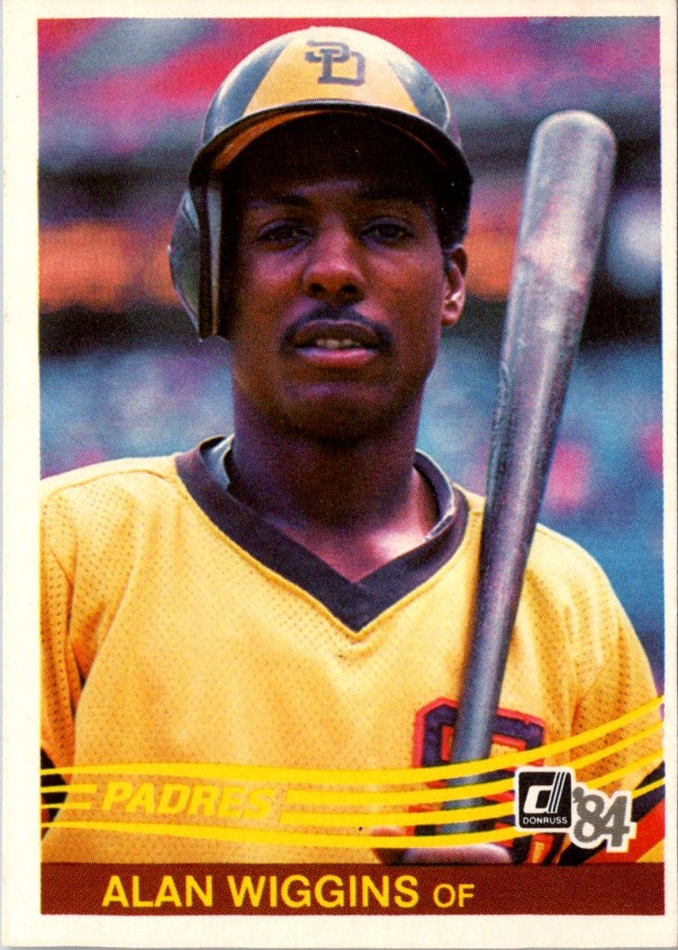 1984 Donruss Alan Wiggins