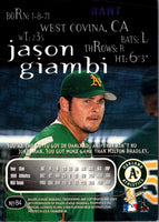 1999 SkyBox Thunder Rave Jason Giambi #84 /150