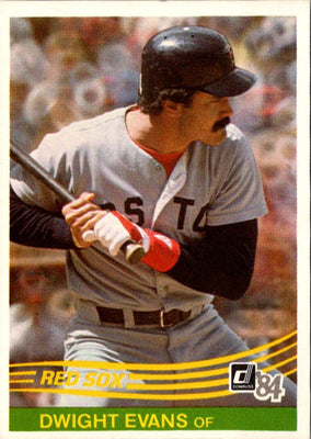 1984 Donruss Dwight Evans #395
