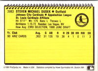 1991 ProCards Steve Dudek #3983