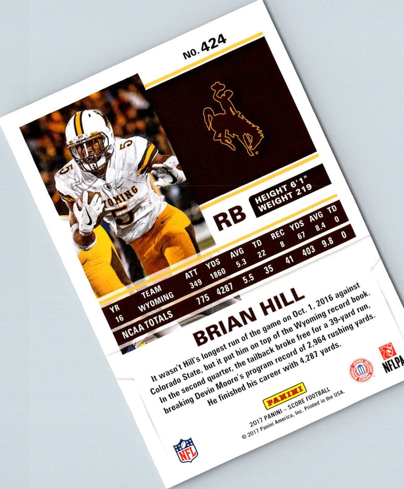 2017 Score Rookie Brian Hill