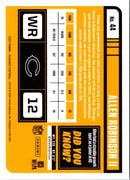 2021 Panini Classics Allen Robinson II