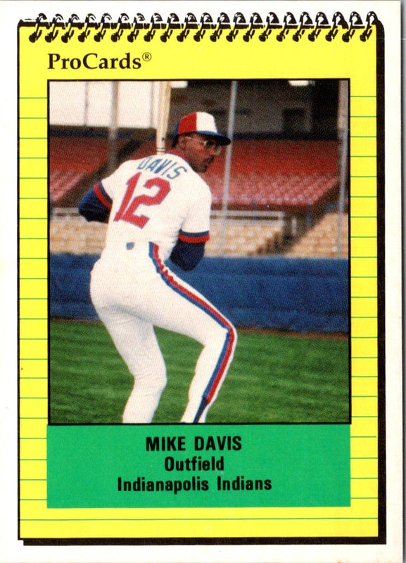 1991 ProCards Mike Davis #472