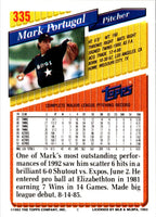 1993 Topps Mark Portugal #335