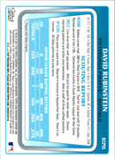 2011 Bowman Chrome Prospects David Rubinstein