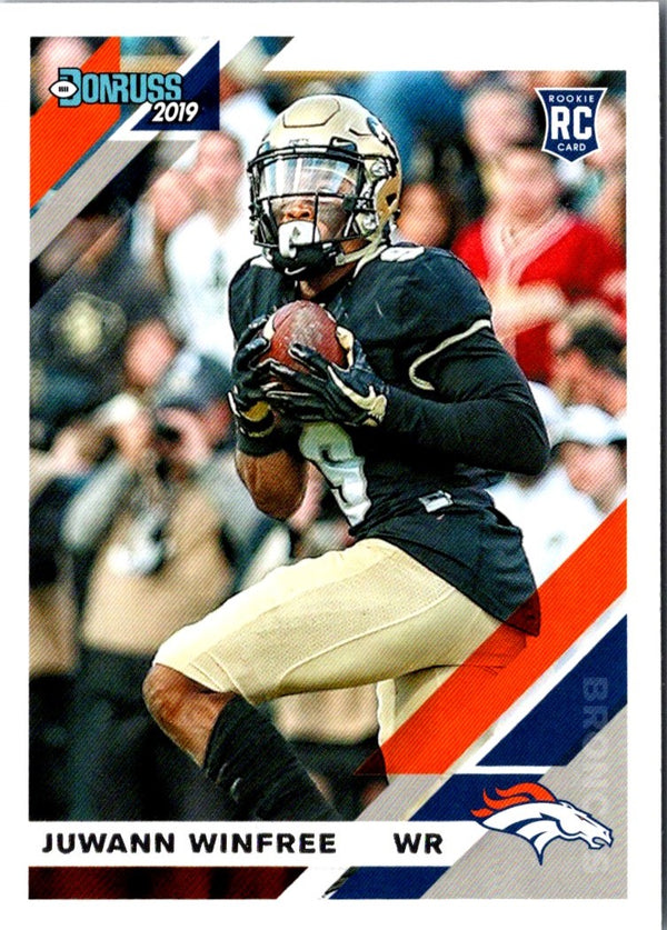 2019 Donruss Juwann Winfree #297 Rookie