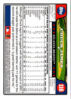 2008 Topps Chuck James #116