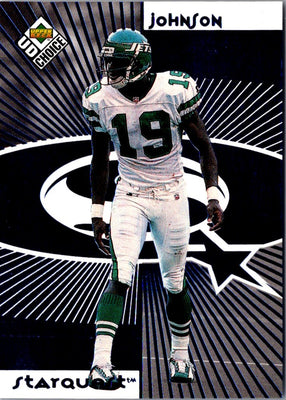 1998 UD Choice StarQuest Keyshawn Johnson/Marcus Nash #SR26
