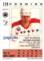 1992 O-Pee-Chee Premier Pat Elynuik #119