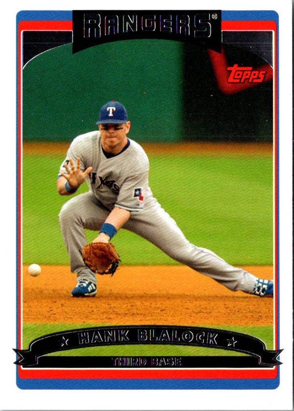 2006 Topps Hank Blalock #85