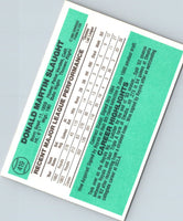 1984 Donruss Don Slaught #419